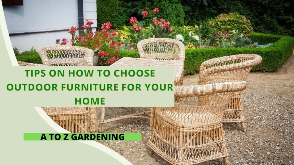 Rattan Garden Furniture Care Instructions A to Z Gardening
