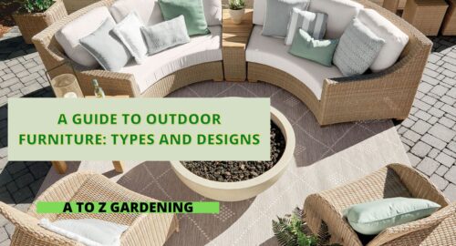 A Guide to Outdoor Furniture Types and Designs