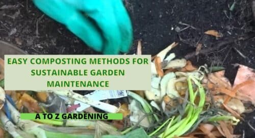 Easy Composting Methods for Sustainable Garden Maintenance