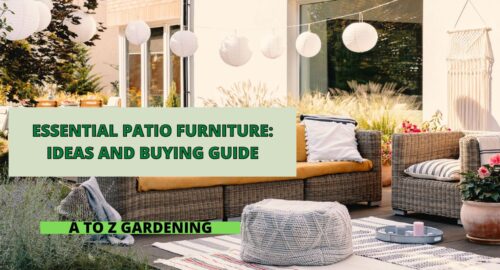 Essential Patio Furniture Ideas and Buying Guide
