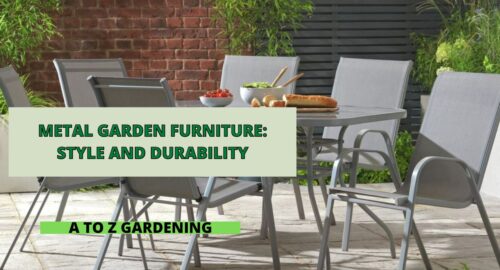 Metal Garden Furniture Style and Durability