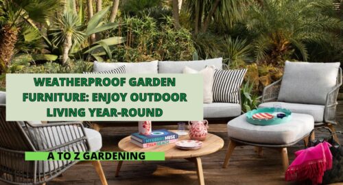 Weatherproof Garden Furniture Enjoy Outdoor Living Year-Round