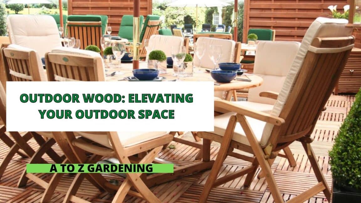 Outdoor Wood Elevating Your Outdoor Space