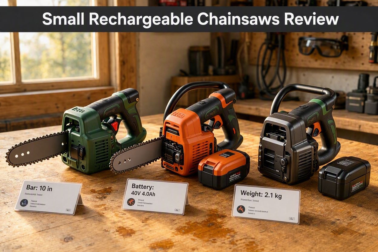 Top Small Rechargeable Chainsaws: Power Meets Portability in Your Hands