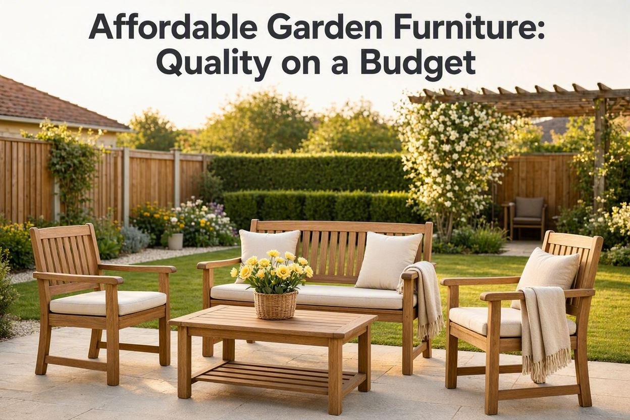 Affordable Garden Furniture Quality on a Budget